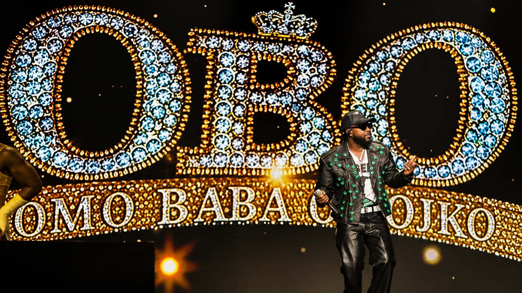 Davido Wears Jacket Bearing Names Of Abducted Oyo Pupils, Teachers At FIFA Concert