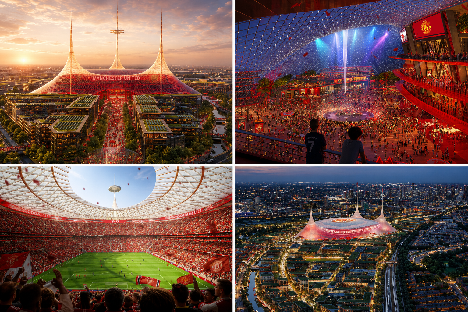 Man Utd Secure Land for Proposed New £2bn 100,000-Capacity Stadium