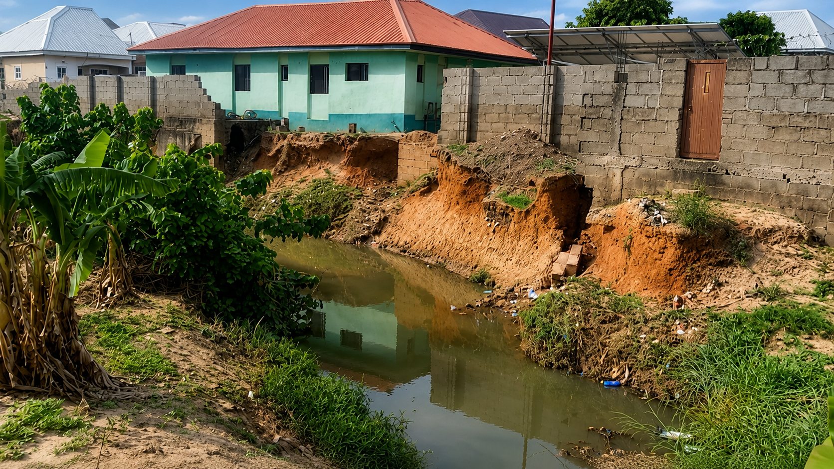 Routine Immunisation at Risk as Erosion Damages Renovated Kaduna PHC