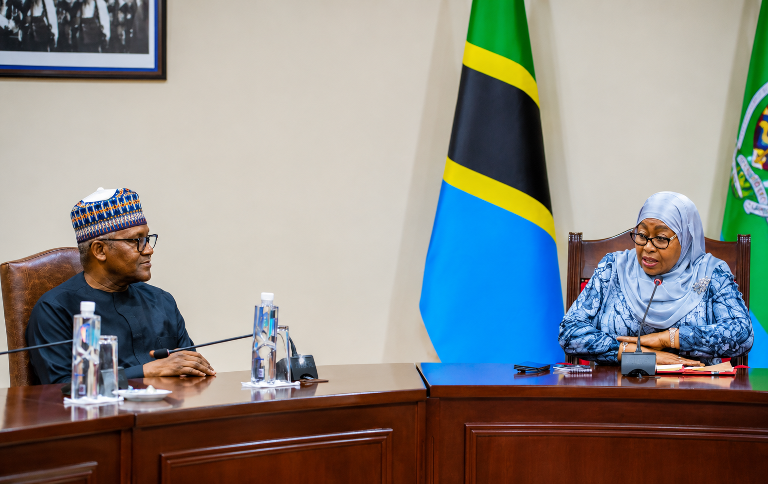 Tanzania, Dangote Group Explore Multi-Billion-Dollar Investments in Infrastructure, Energy, Fertiliser