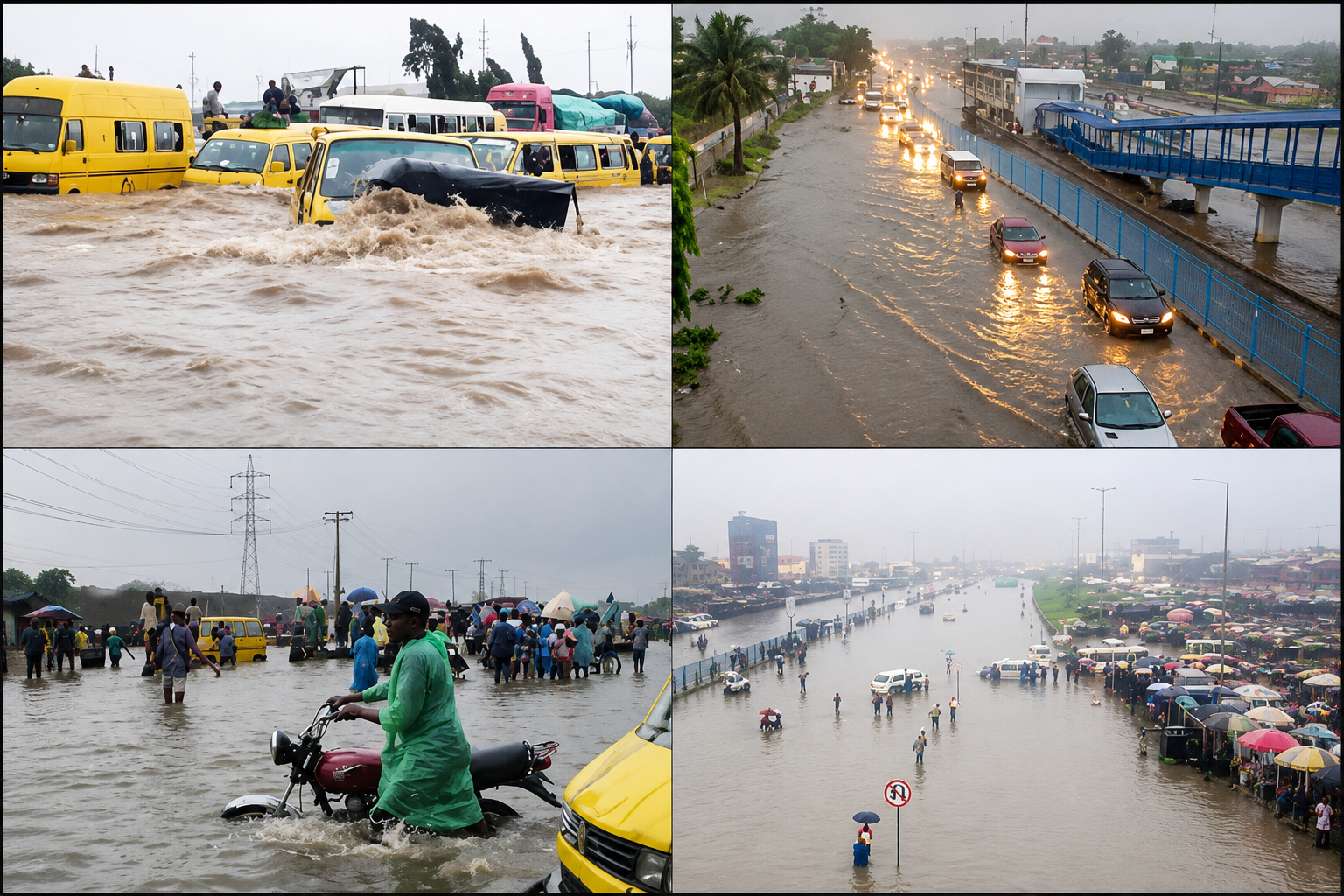 Lagos Cautions Against Dumping Refuse on Roads, Says Flash Floods in Coastal State Inevitable