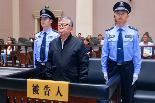China Sentences Senior Official to Death over Bribery Scandal
