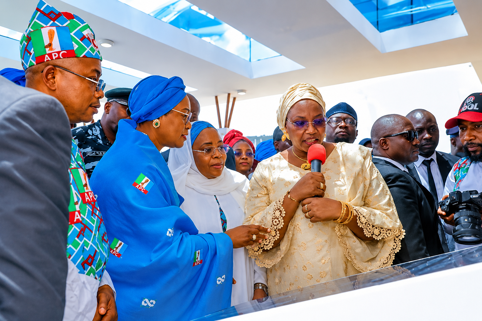 First Lady Commissions Treasury House, Empowers 800 Kogi Women