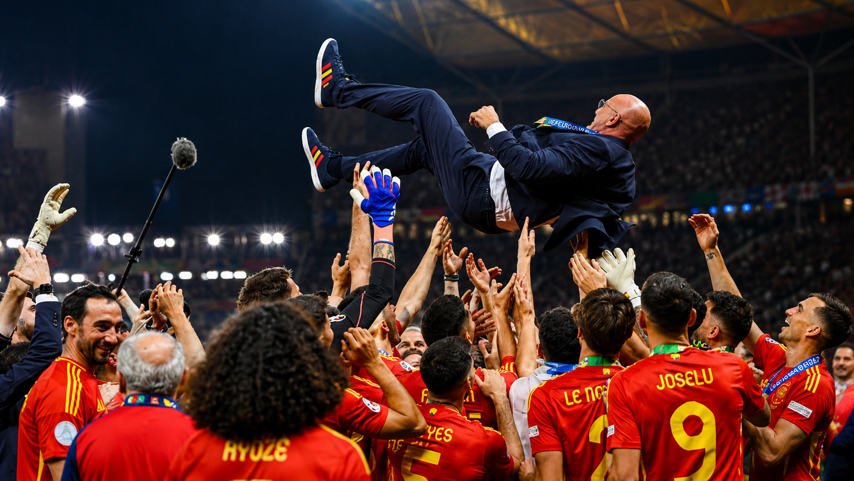 We Have Grown Together, Says Spain Coach De La Fuente